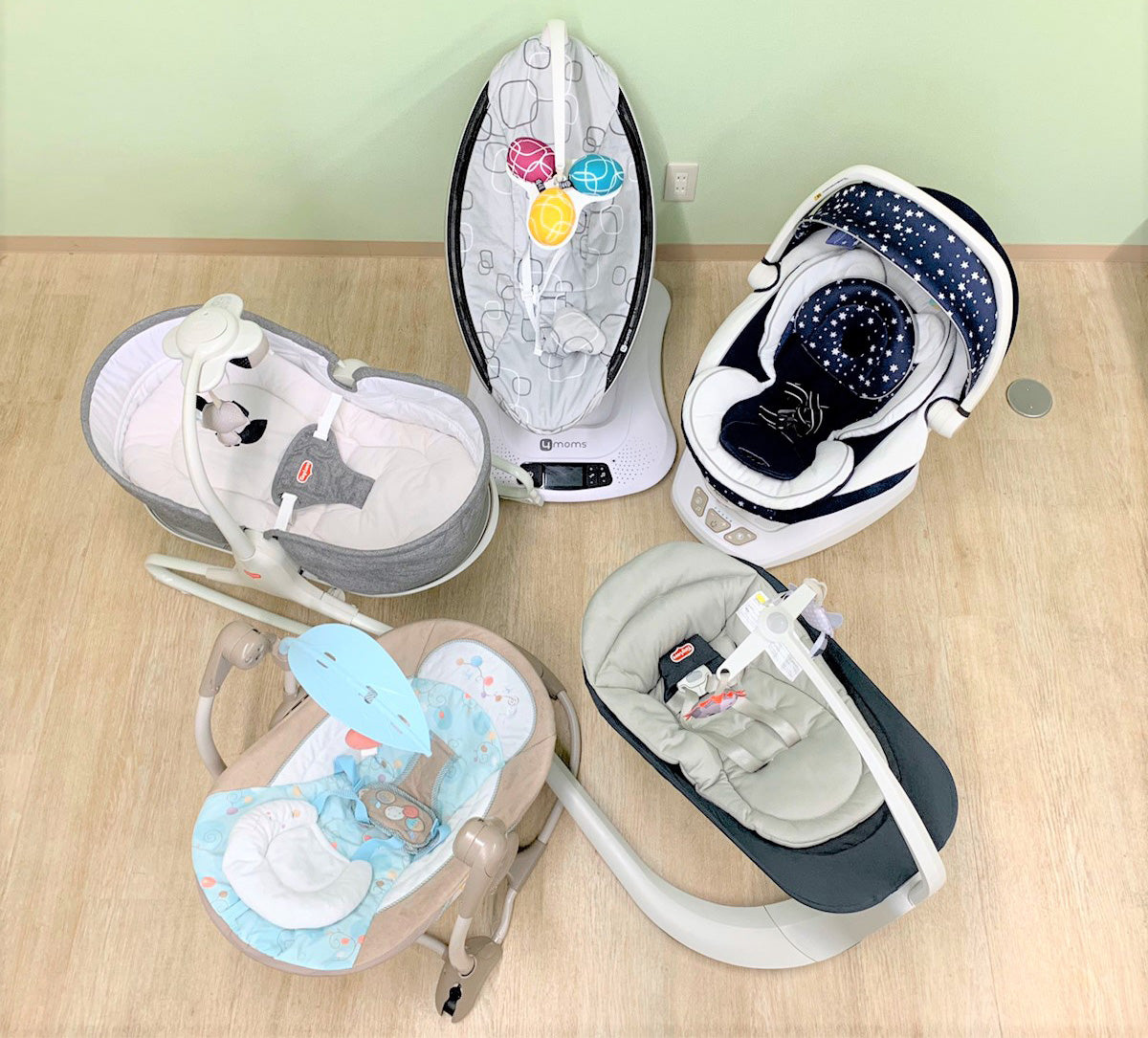 動画付き】人気電動バウンサー5機種の揺れ方や機能を徹底比較