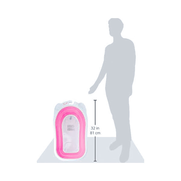 フォールディングバス ピンク 折りたたみベビーバス リトルプリンセス