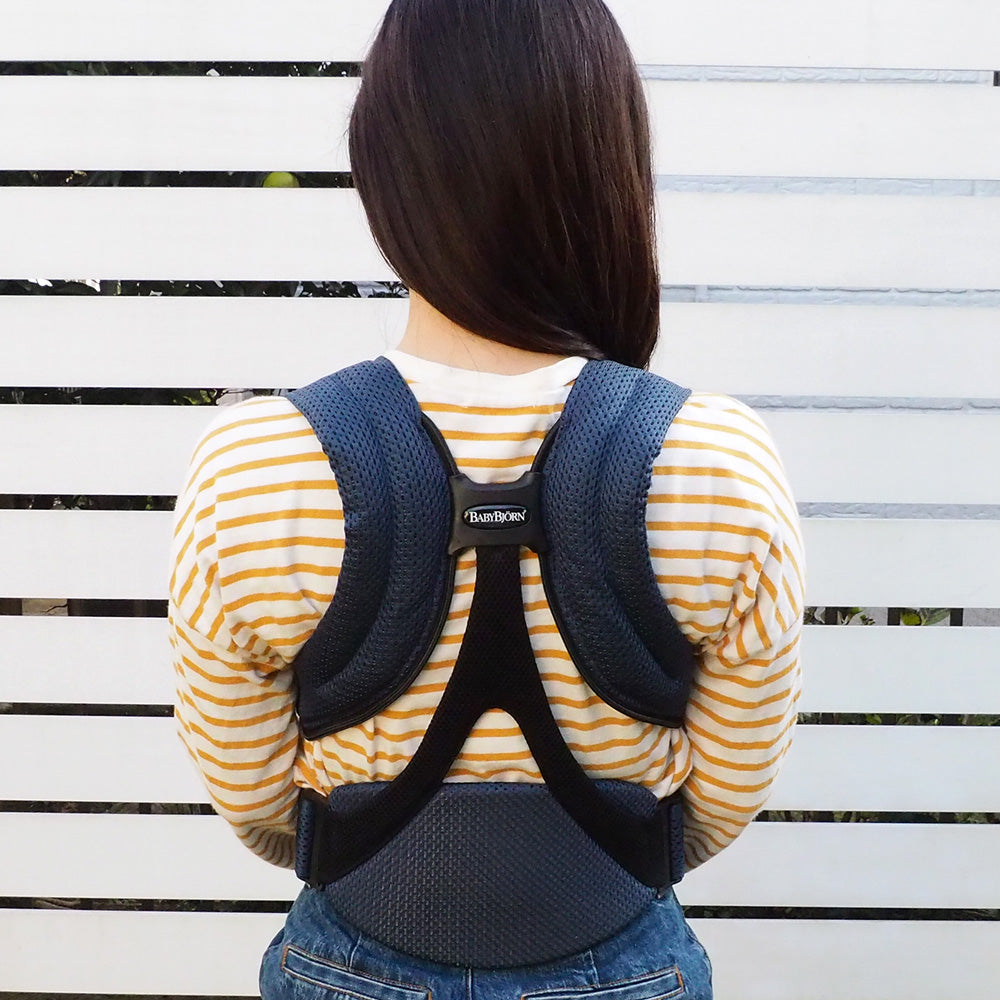 ベビーキャリアMOVE エアリーメッシュ ネイビーブルー ベビービョルン 2WAY