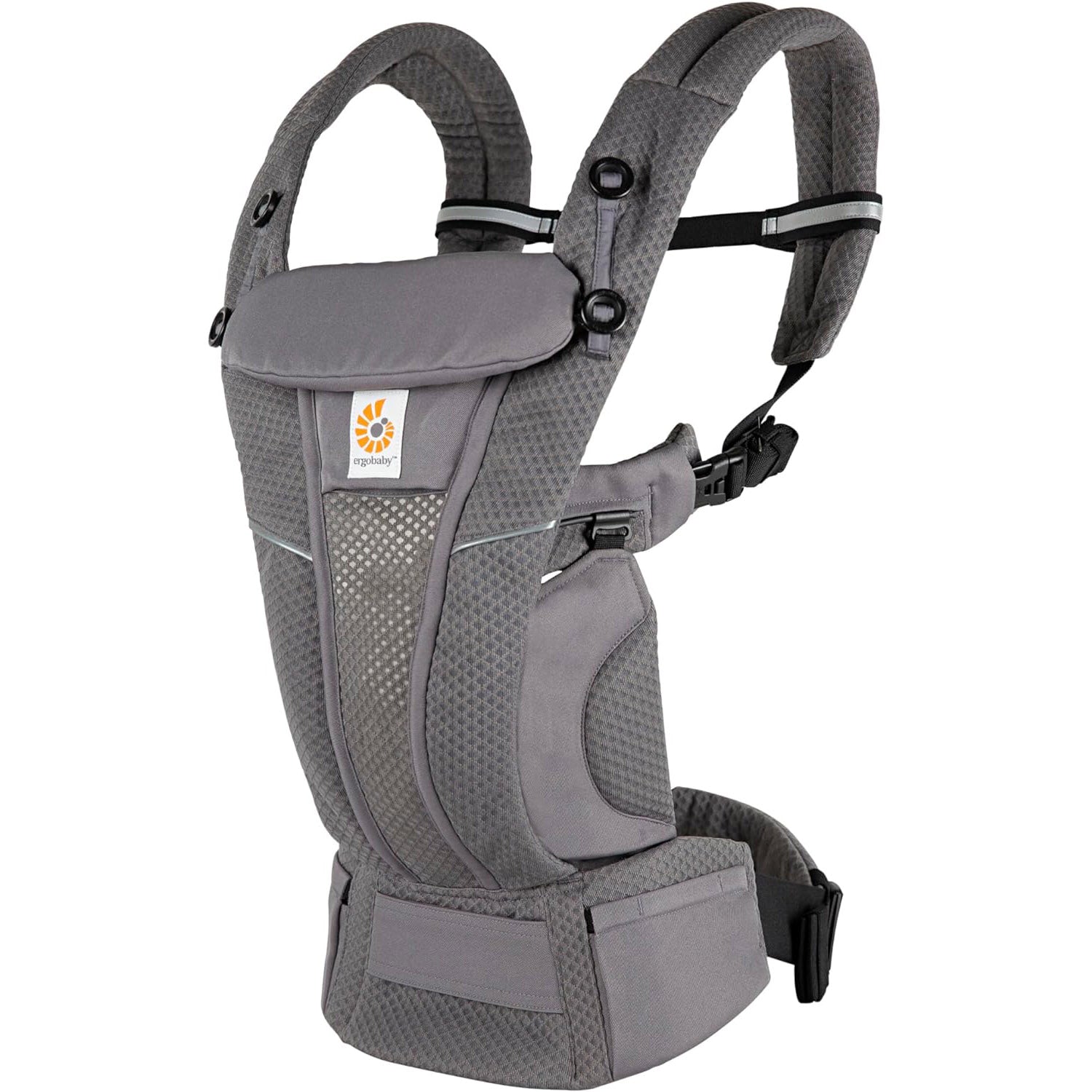 エルゴベビー ベビーキャリア OMNI Breeze (オムニ ブリーズ) グラファイトグレー 4WAYの1枚目