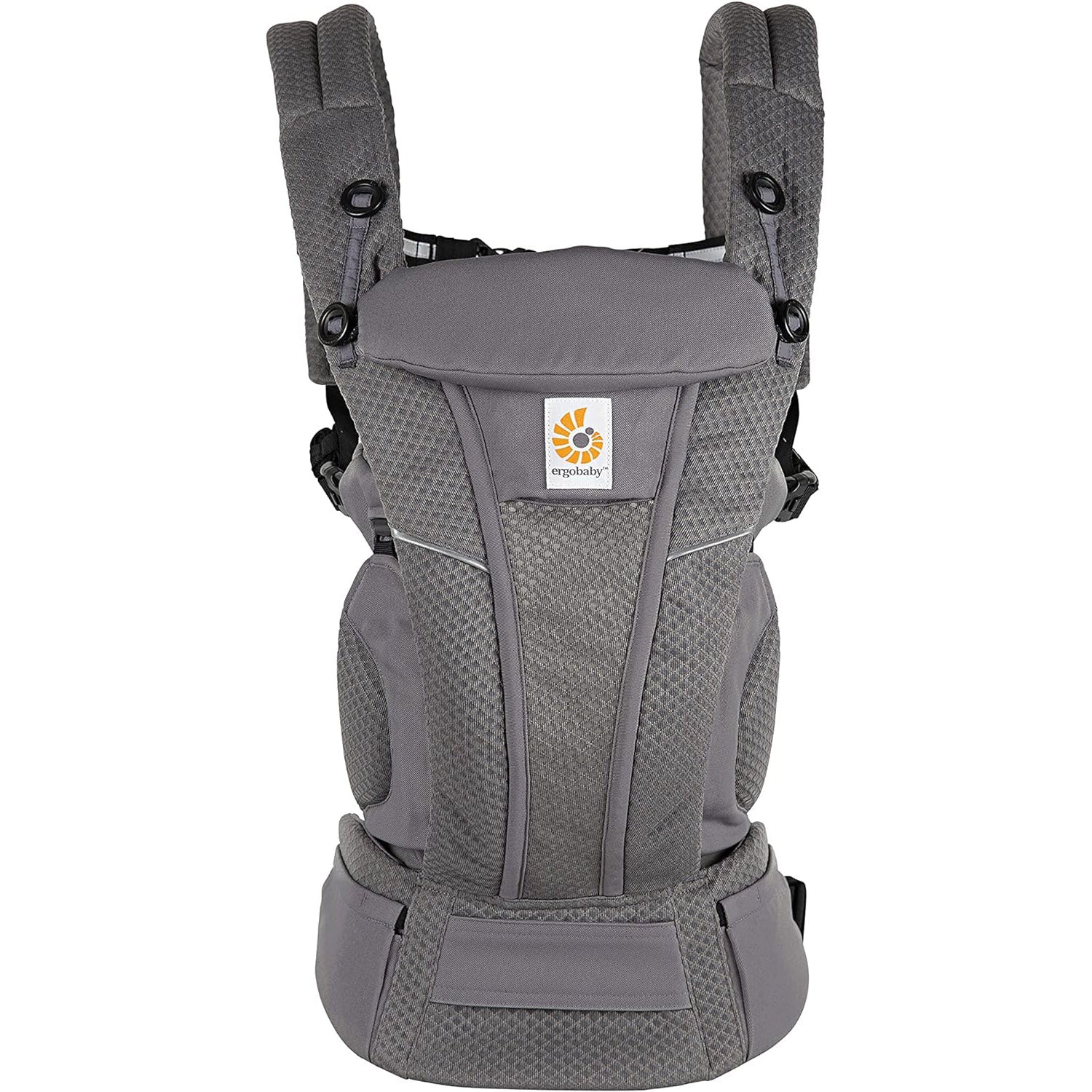 エルゴベビー ベビーキャリア OMNI Breeze (オムニ ブリーズ) グラファイトグレー 4WAYの3枚目