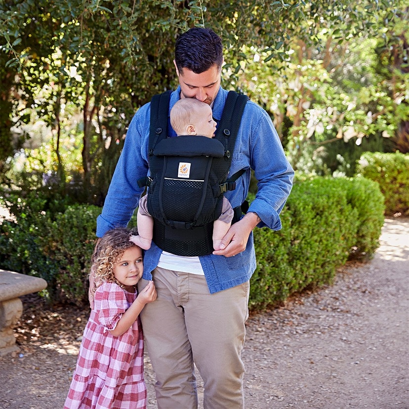 エルゴベビー ベビーキャリア アダプト ソフトフレックス(ミッドナイトブルー) 3WAY