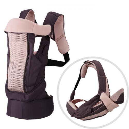 衣裳専用オプション 抱っこひも ニンナナンナ ラキュピットファースト プレーンモカ