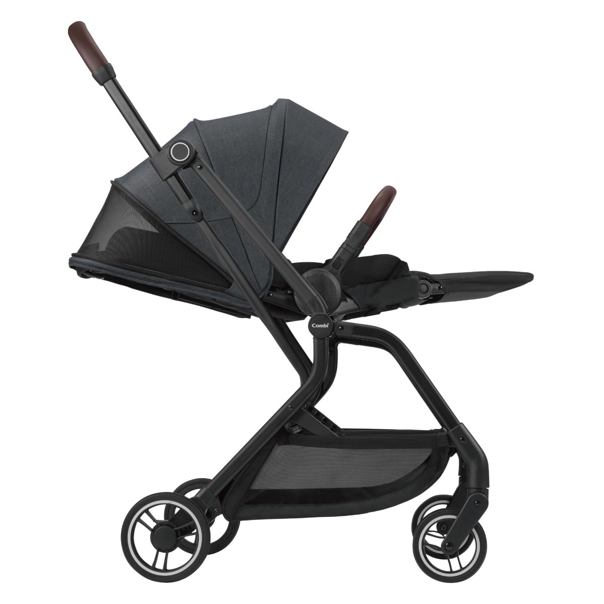 コンビ オート エヌ ファースト 背面 リクライニングイメージ