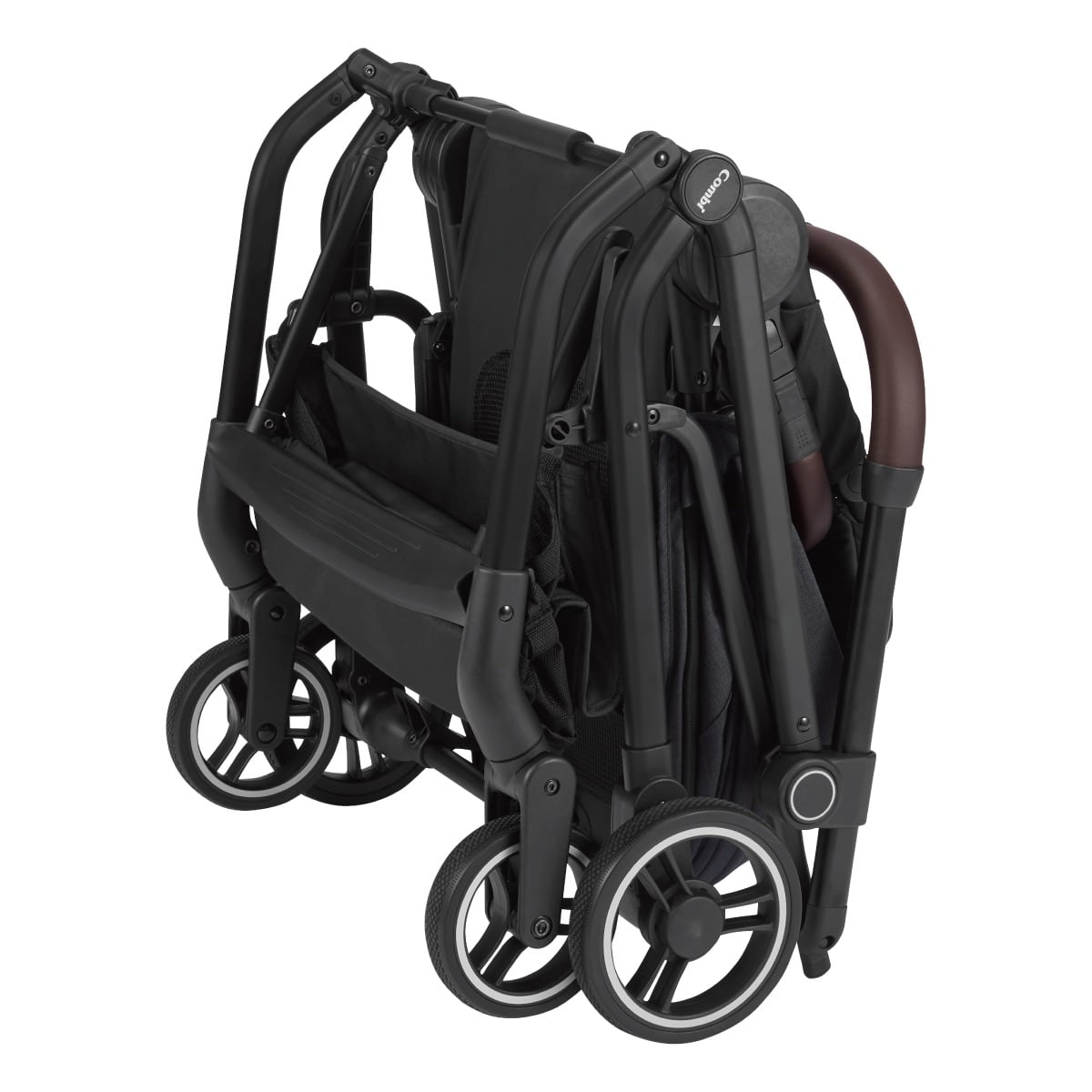 コンビ オート エヌ ファースト 折りたたみ時の寄りの写真