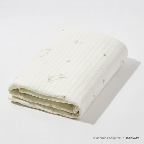 ムーミンベビー キルトケット L ステラ オフホワイト ダッドウェイ