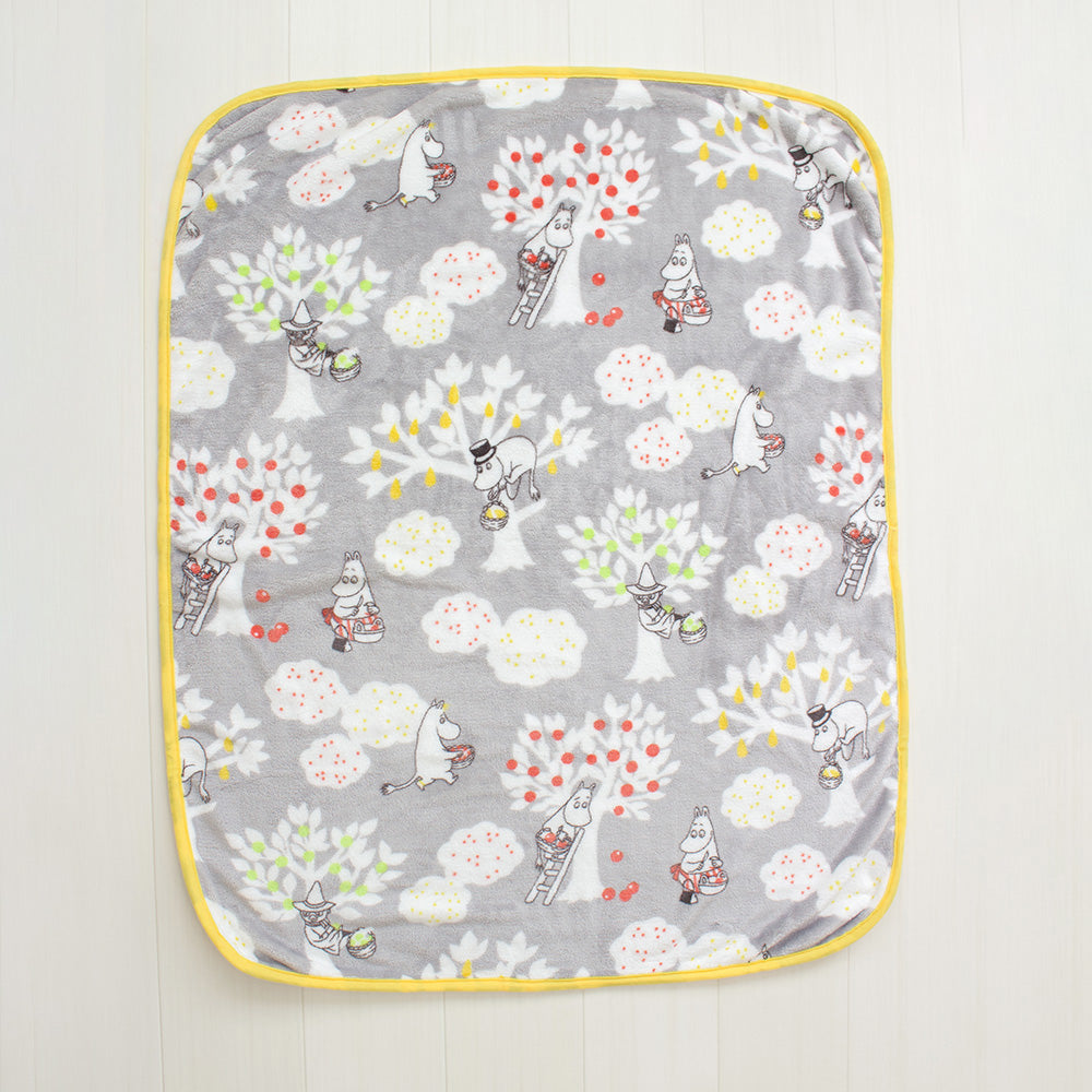 MOOMIN BABY ムーミン ベビー毛布グレー ニシザキ