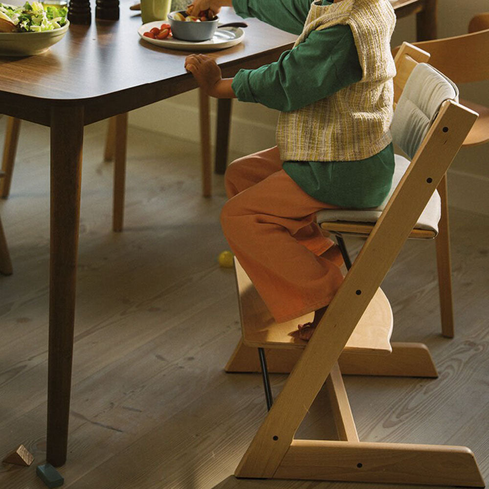 ストッケ トリップトラップ クッション 装着イメージ