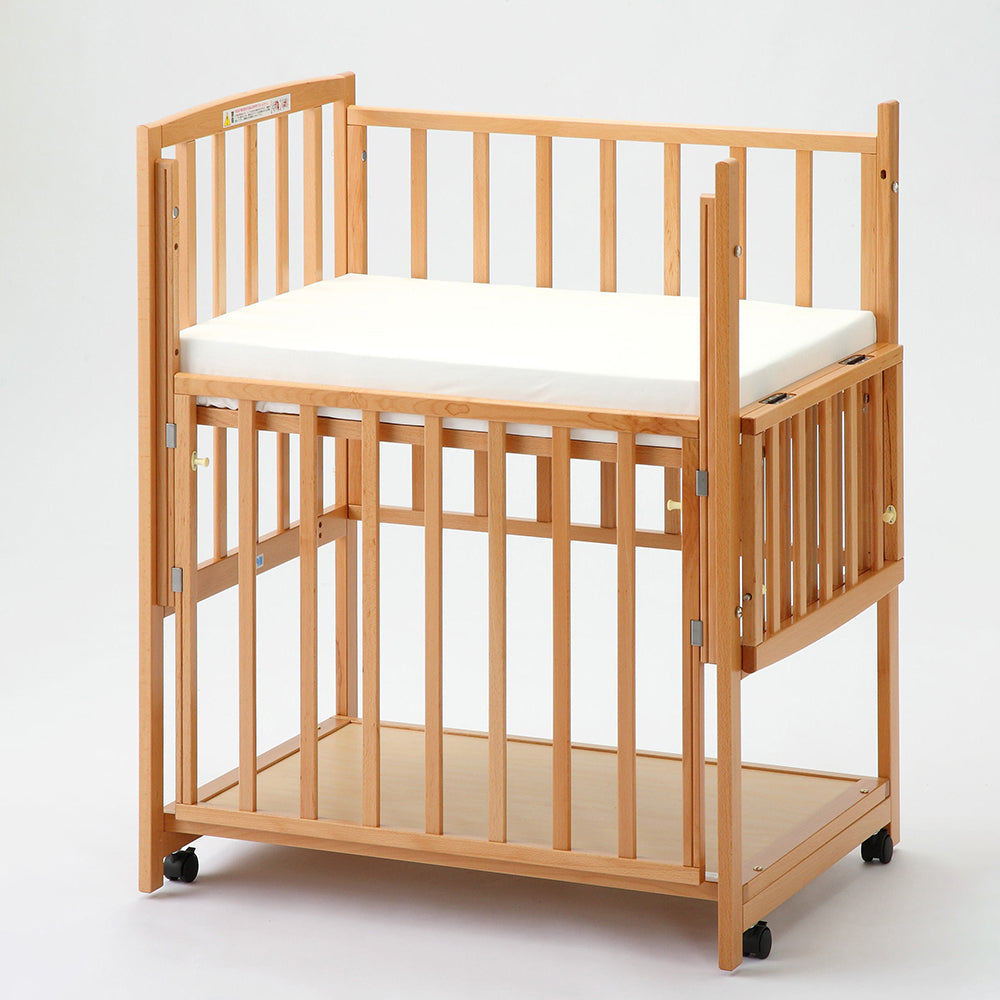 コンパクトベッドツーオープン(収納棚付)【ミニベッド】 DY-211 ヤマサキ