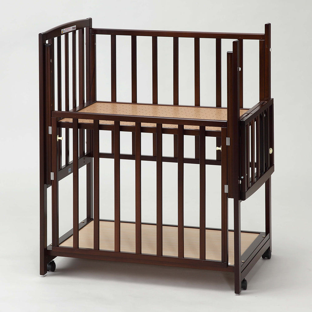 コンパクトベッドツーオープン(収納棚付)【ミニベッド】 DY-211 ヤマサキの1枚目