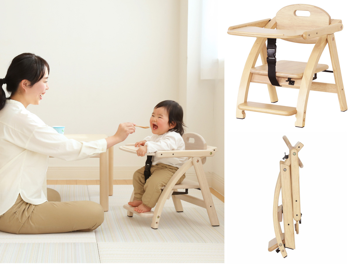 直営ストア ベビーチェア テーブルチェア お食事椅子 赤ちゃんチェア 折りたたみ式 携帯便利 腰ベルト入り ベビーシート 子供 6ヶ月から3歳まで  4色展開