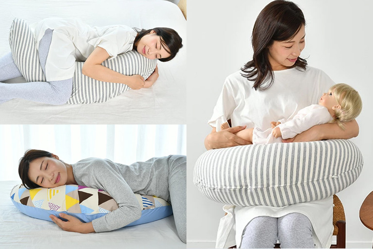 妊婦さんが使う抱き枕