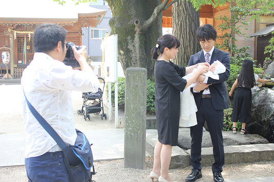 お宮参り出張撮影の一日を公開！着物とベビードレスはレンタルしよう！