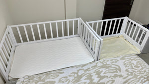 1LDKでもベビーベッドが置けた！成長に合わせて借り替え