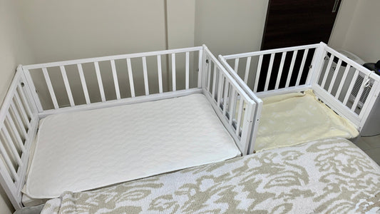 1LDKでもベビーベッドが置けた！成長に合わせて借り替え