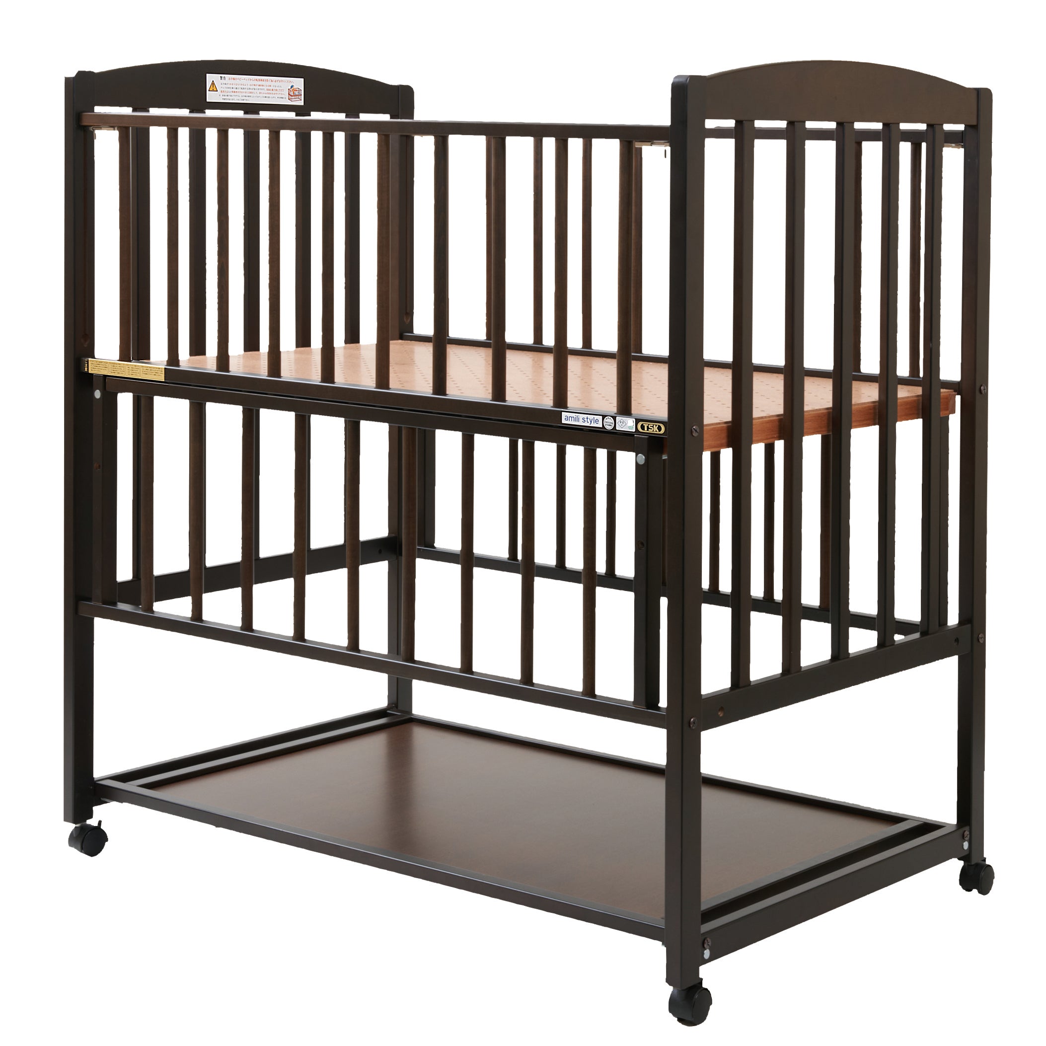 【美品】アミー べビーベッド 50％OFF】 美品】アミー べビーベッド ベビーベッド - ベビー用