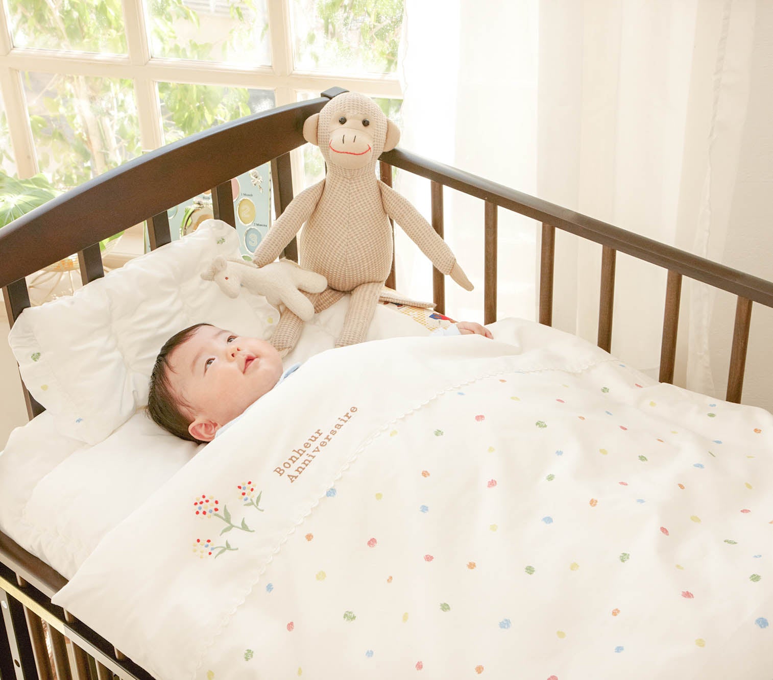 定価6万 アミリ ベビーベッド ハイタイプ