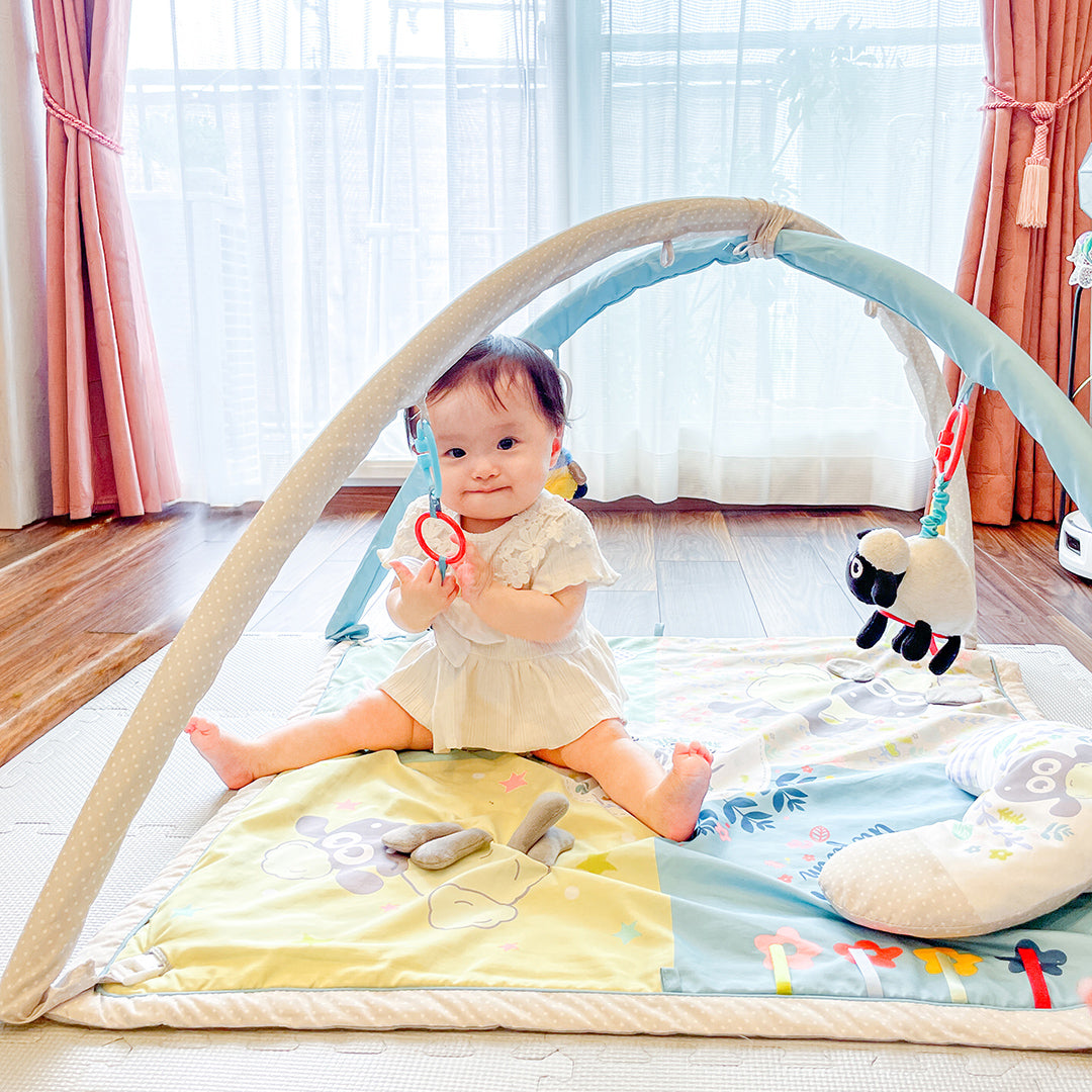 ひつじのショーン アクティビティプレイジム 日本育児 プレイマット