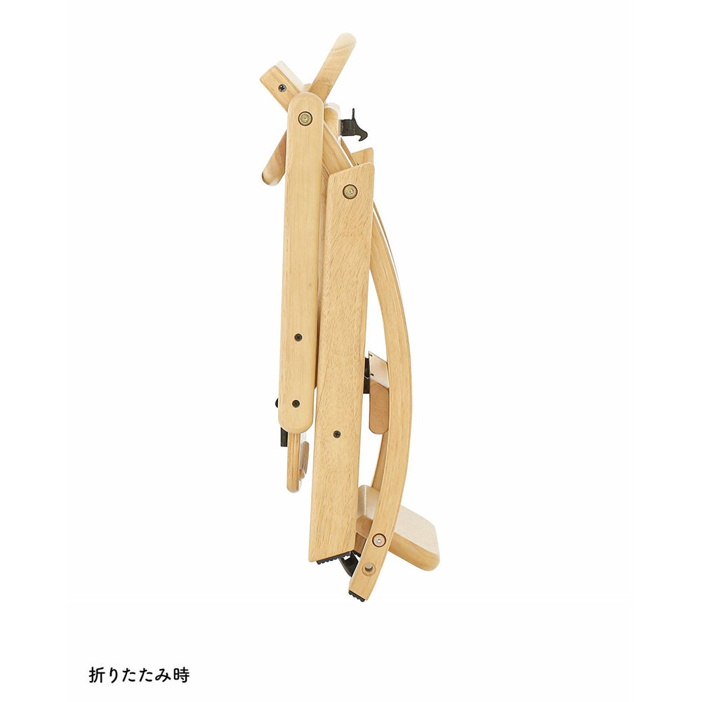 アーチ木製ローチェア3 ナチュラル 大和屋
