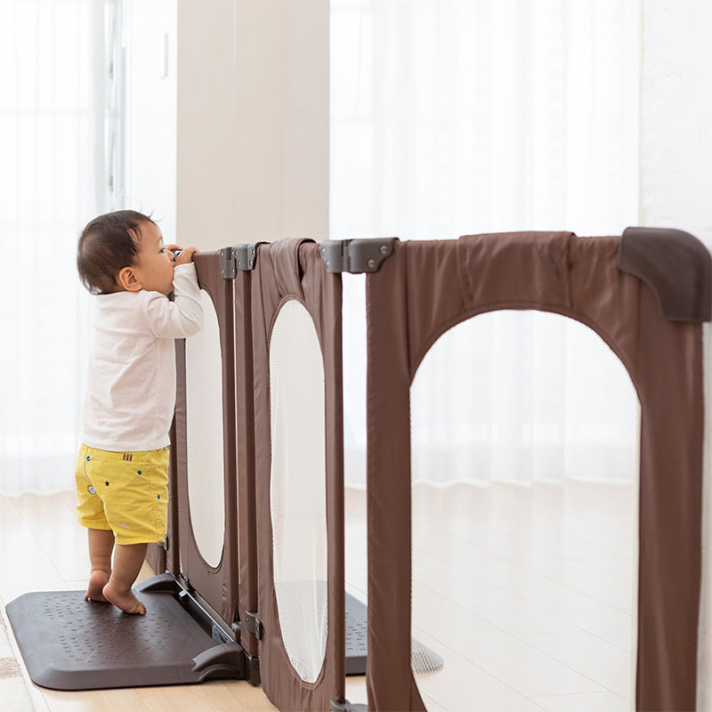 おくだけとおせんぼ おくトビラ Lサイズ 日本育児 扉付き 設置幅147‐246cm