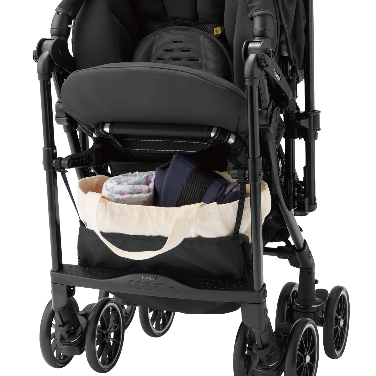 スゴカルαコンパクトエッグショックAW ノーブルグレー コンビ 両対面 1ヵ月頃から A型ベビーカー