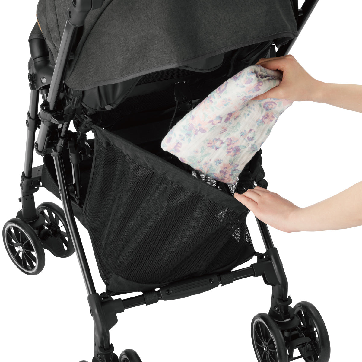 スゴカルαコンパクトエッグショックAW ノーブルグレー コンビ 両対面 1ヵ月頃から A型ベビーカー