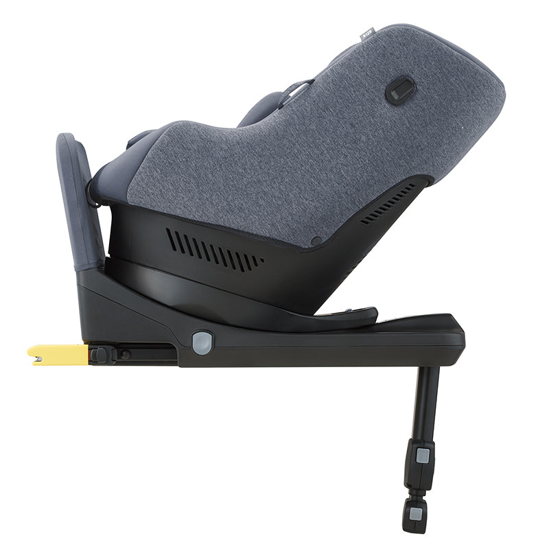 クルリラ プラス ライト AB ネイビー アップリカ 回転式 ISOFIX 新生児から4歳頃