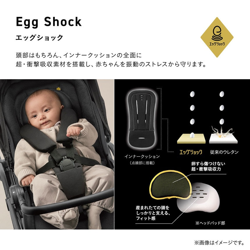 オートエヌ ファースト 2 サンドベージュ auto N first II NC コンビ 両対面 1ヶ月頃から A型ベビーカーの8枚目