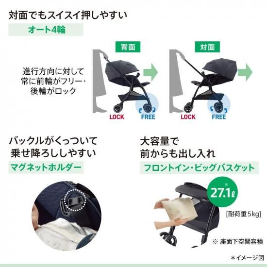 ラクーナクッション フリー AD アップリカ