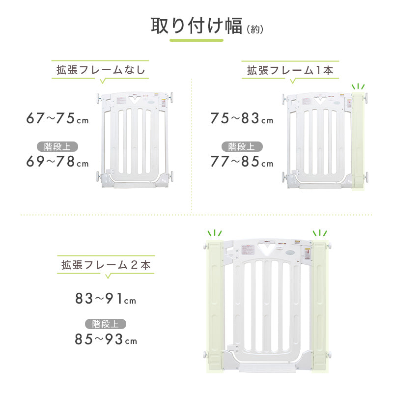 スマートゲイト2プラス(階段用) – ベビー用品レンタル