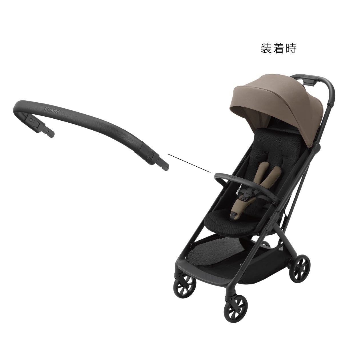 auto N second フロントガード の取り付けイメージ