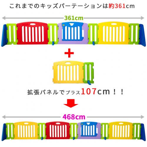 キッズパーテーション拡張パネル