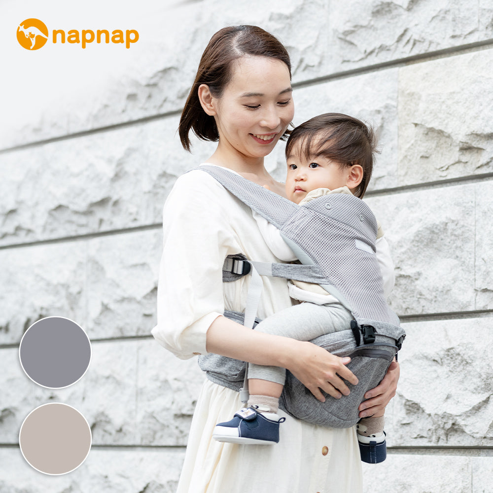 napnap ナップナップ ヒップシート Tran トラン ダブルショルダー メッシュ