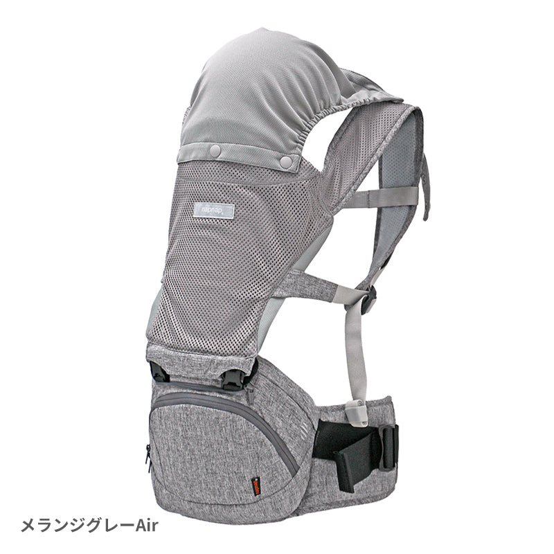 napnap ナップナップ ヒップシート Tran トラン ダブルショルダー メッシュ