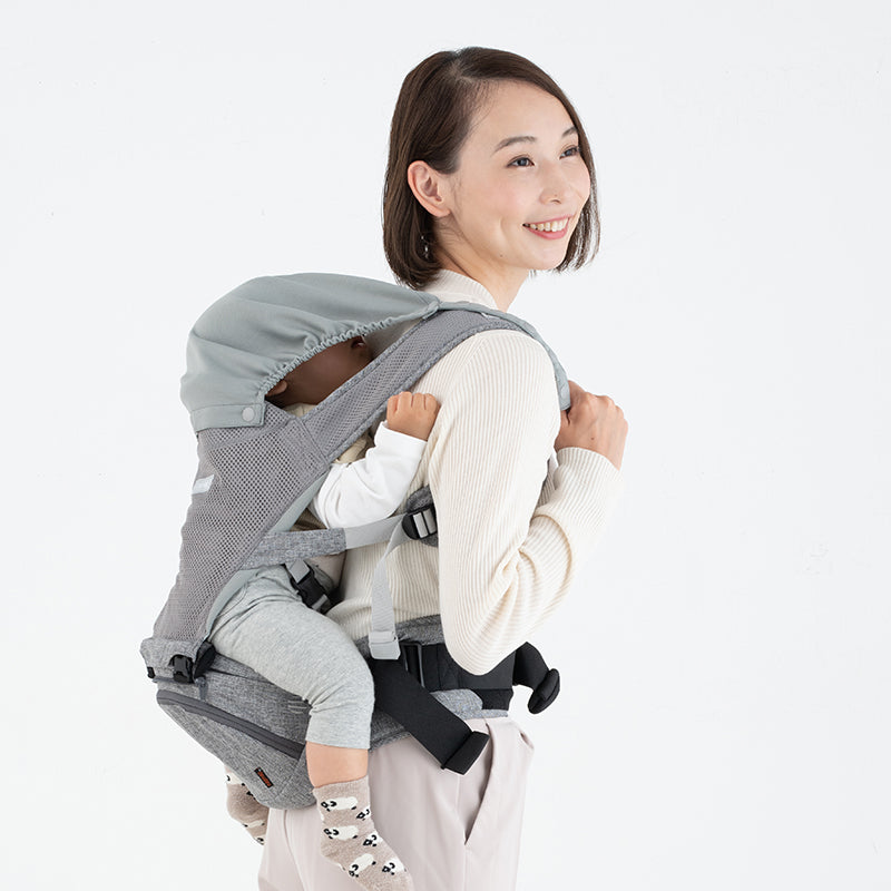 napnap ナップナップ ヒップシート Tran トラン ダブルショルダー メッシュ