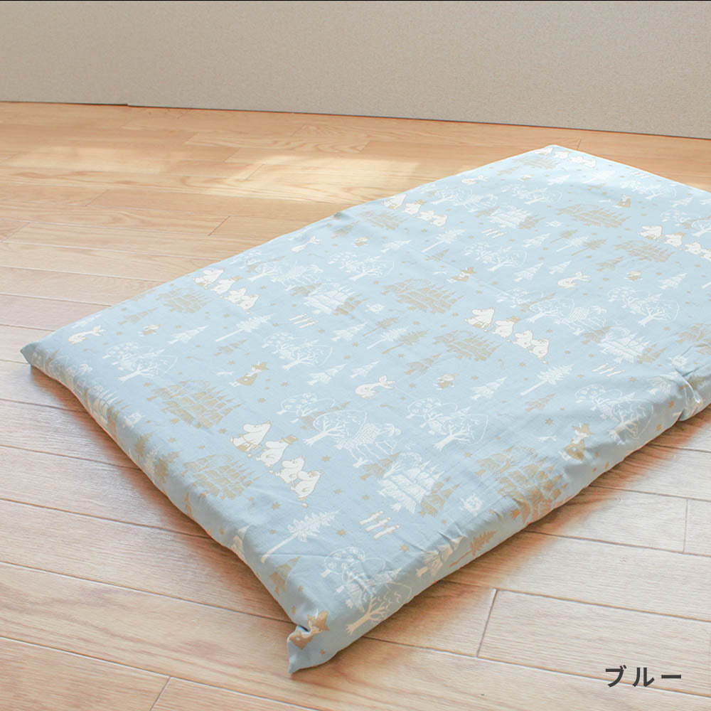 [ミニサイズ]MOOMIN BABY ムーミン フィットシーツ 星と森 ベビーサイズ 60×90cm