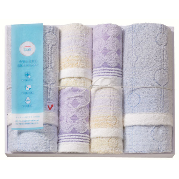 imabari towel(今治タオル)Etak(イータック)抗ウイルス加工 タオルセット※各種割引特典対象外商品