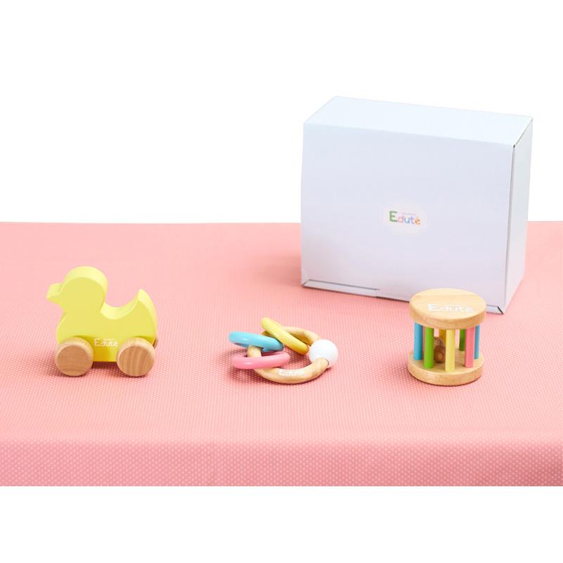 【セール】知育玩具 ベビーギフトセット アヒル エデュテ