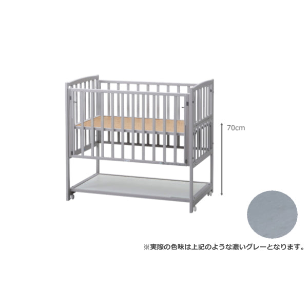 [受注生産商品]ハイタイプベッドツーオープン(収納棚付)(床板すのこ)【標準型】 ヤマサキ