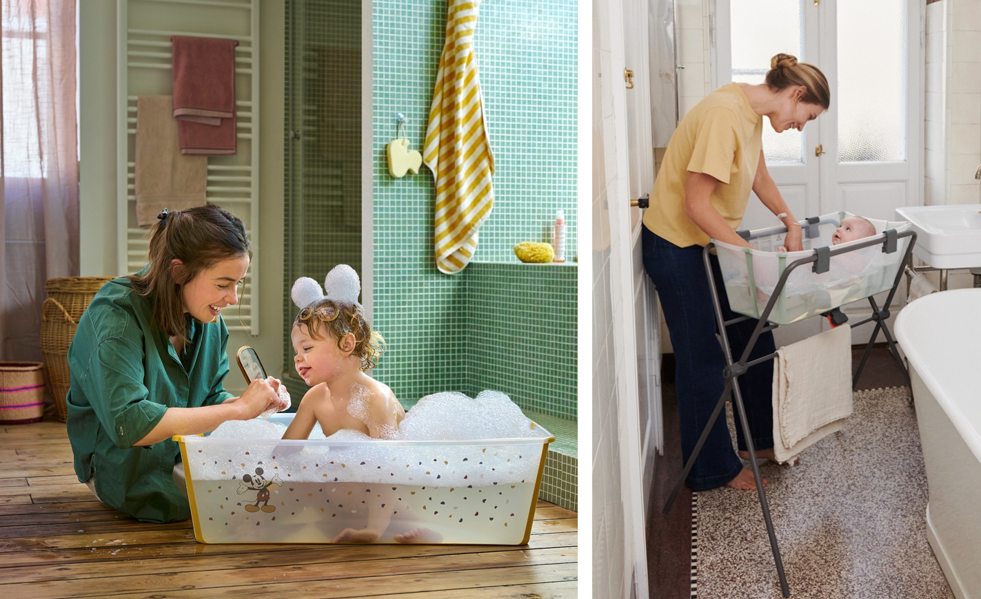 フレキシバス ストッケ ベビーバス ミッキーセレブレーション