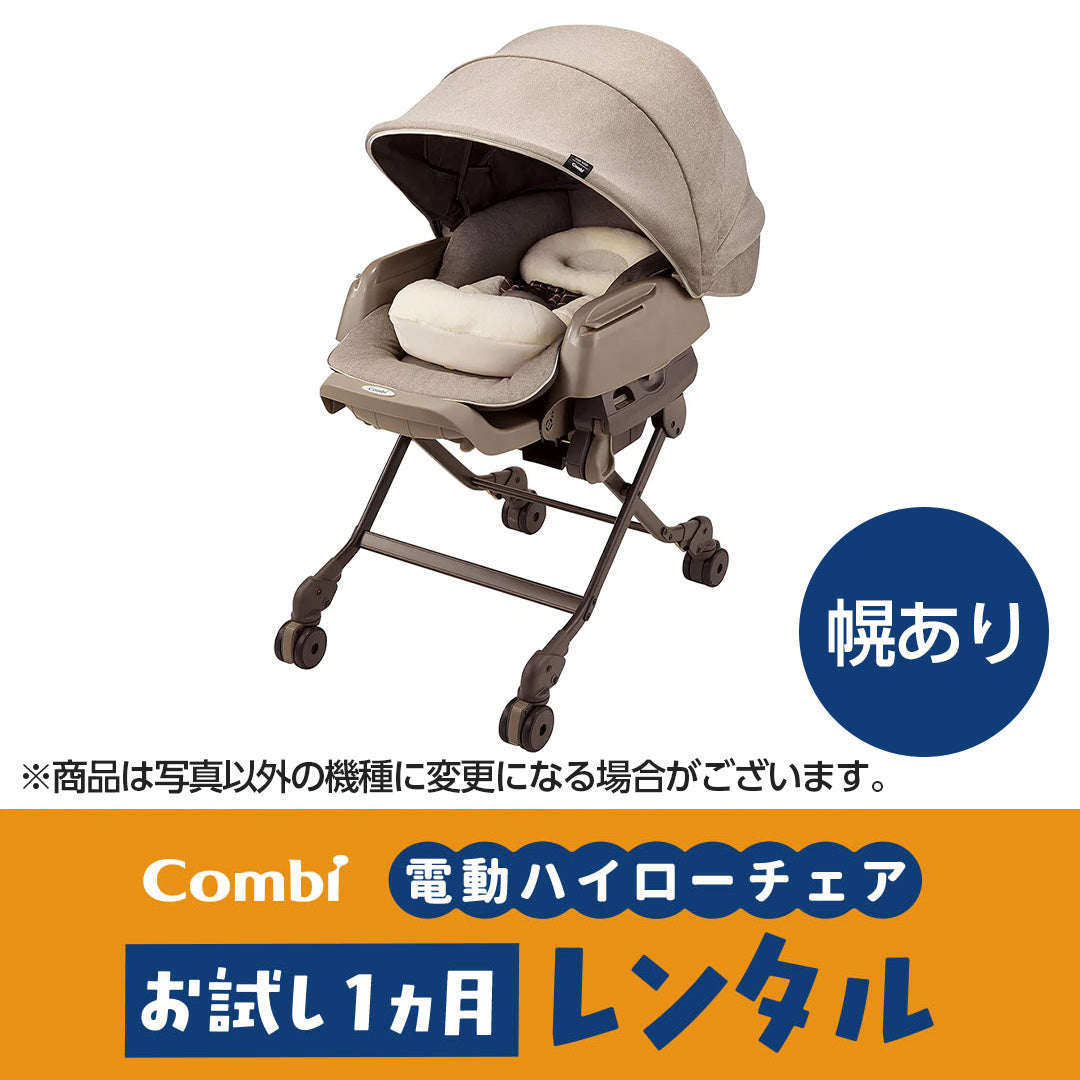 電動ハイローチェア お試し1ヶ月レンタル幌ありのメイン画像