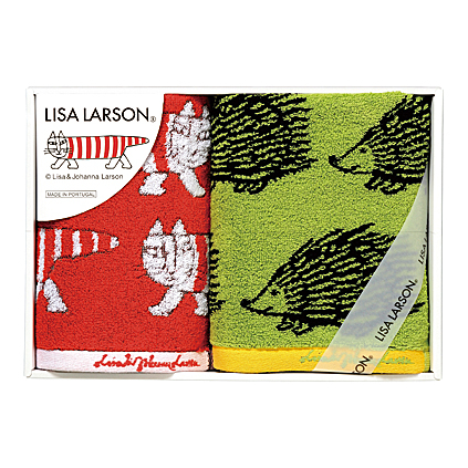 リサ・ラーソン カラフルシリーズタオルセット※各種割引特典対象外商品